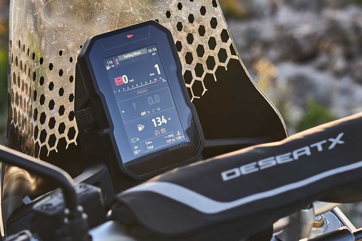 2023 DucatiDesertX First Ride TFT