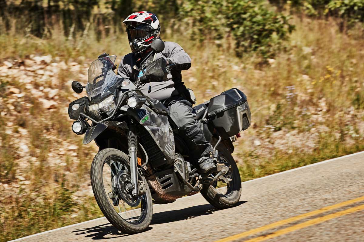 2022 Kawasaki KLR Action Road2