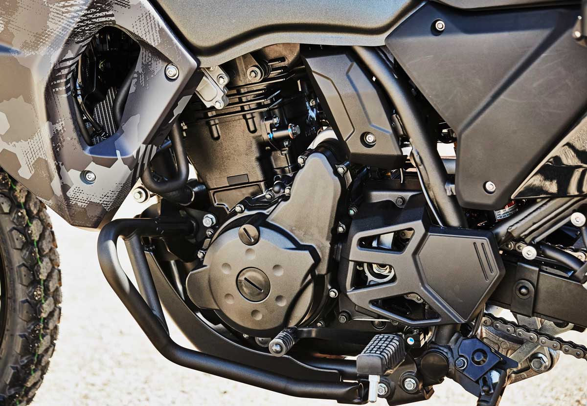 2022 Kawasaki KLR Engine