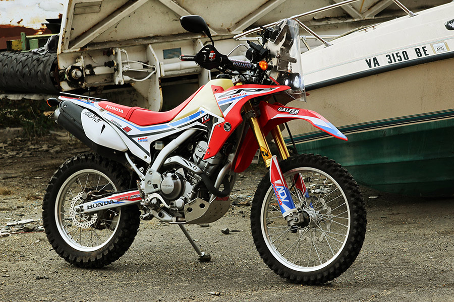 honda crf250l rally project 3