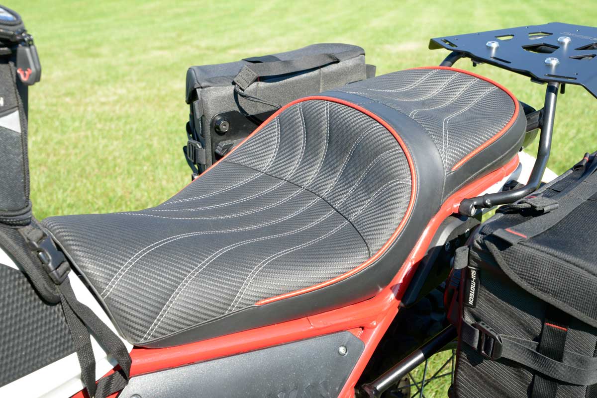 RoyalEnfield Himalayan Upgrades saddle