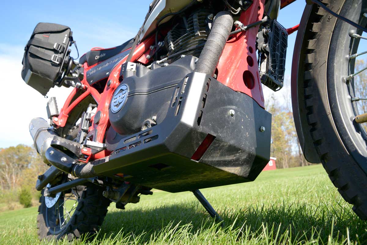 RoyalEnfield Himalayan Upgrades skidplate