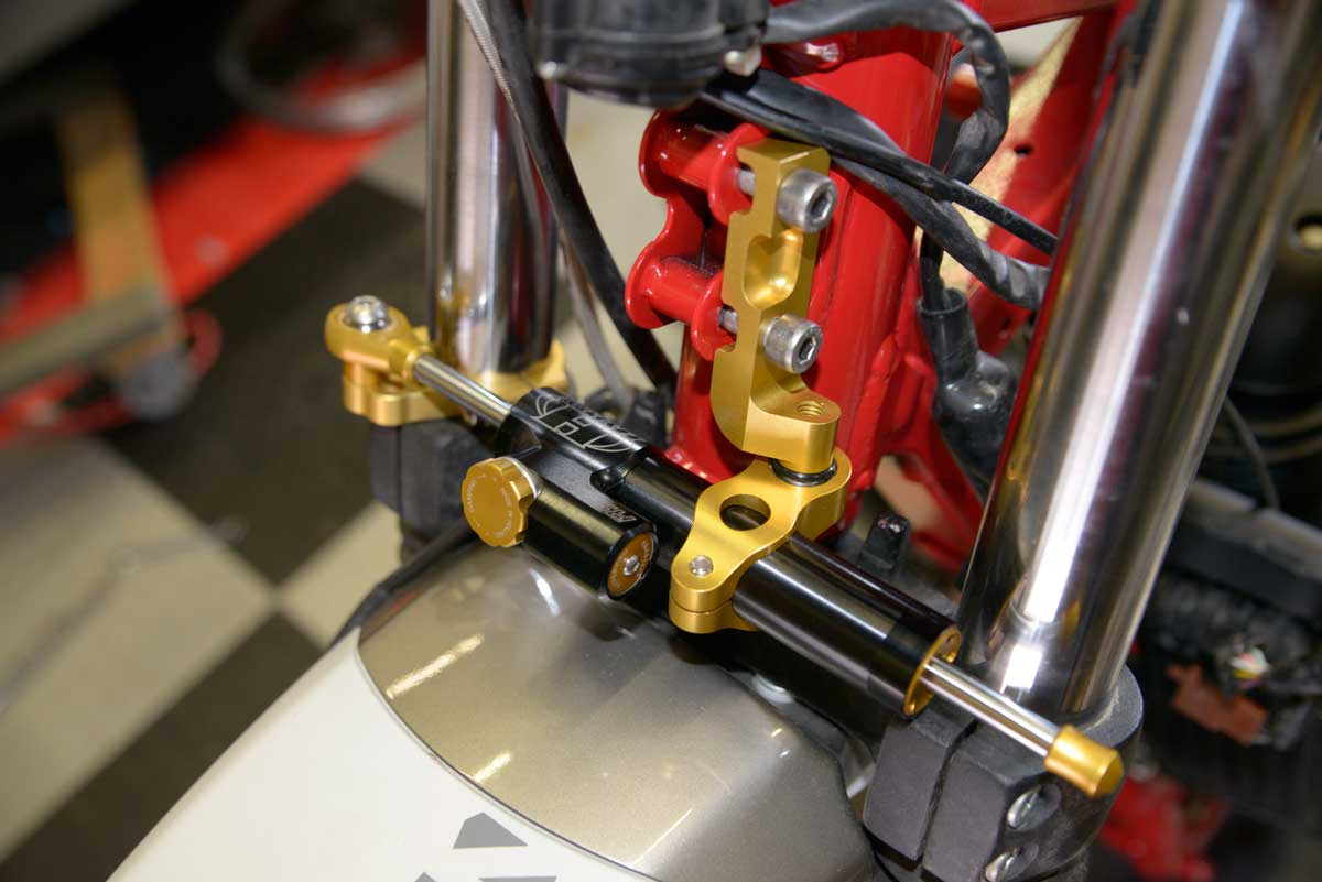 RoyalEnfield Himalayan Upgrades steering