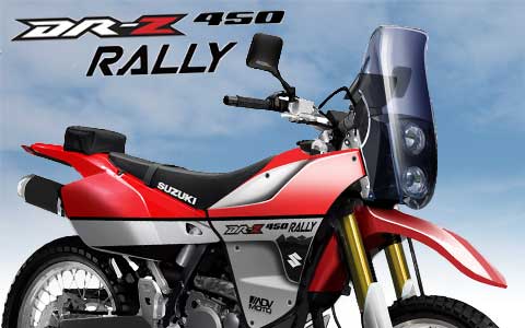 ADVMoto Suzuki DR-Z 450 Rally and World Concepts