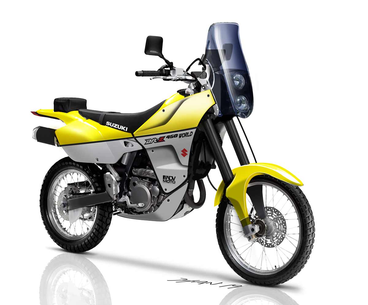 DRZ400 WorldRally Concept ADVMoto 1