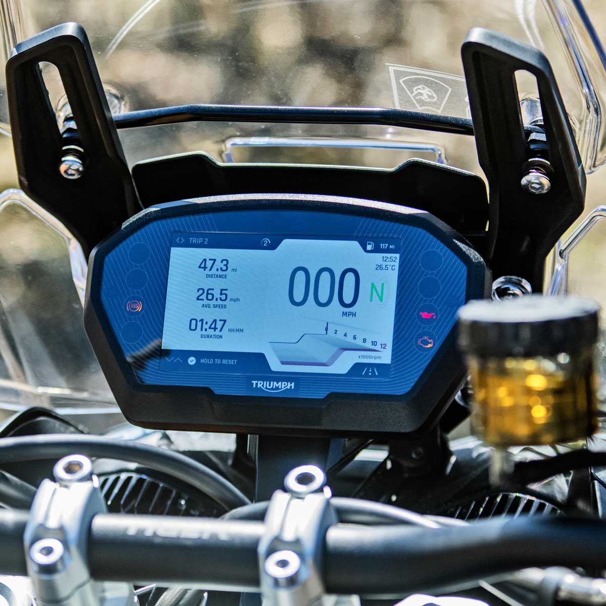 Triumph Tiger850 Dash