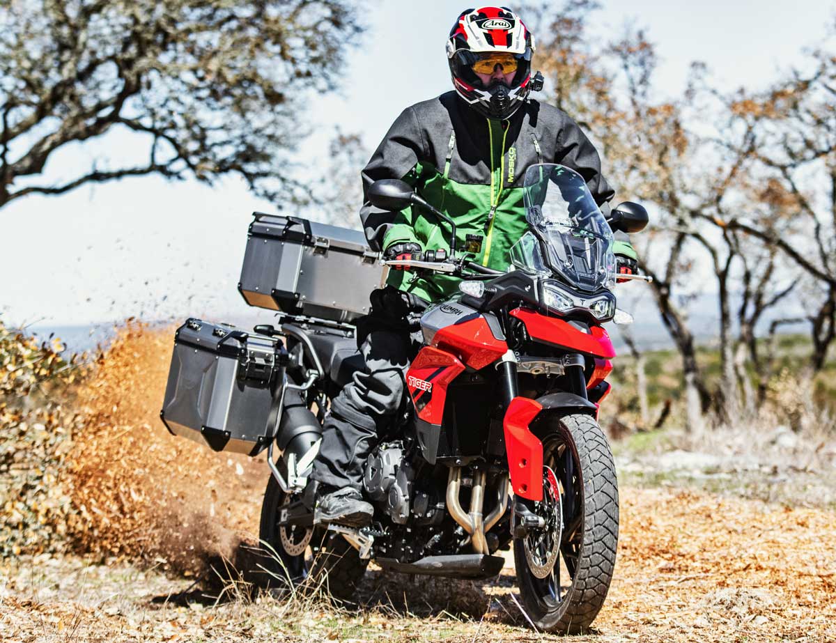 Triumph Tiger850 Roost