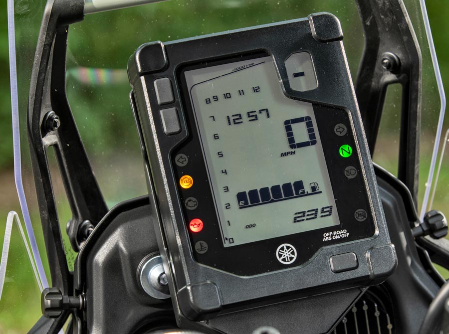 2021 Tenere 700 FirstRide Dash