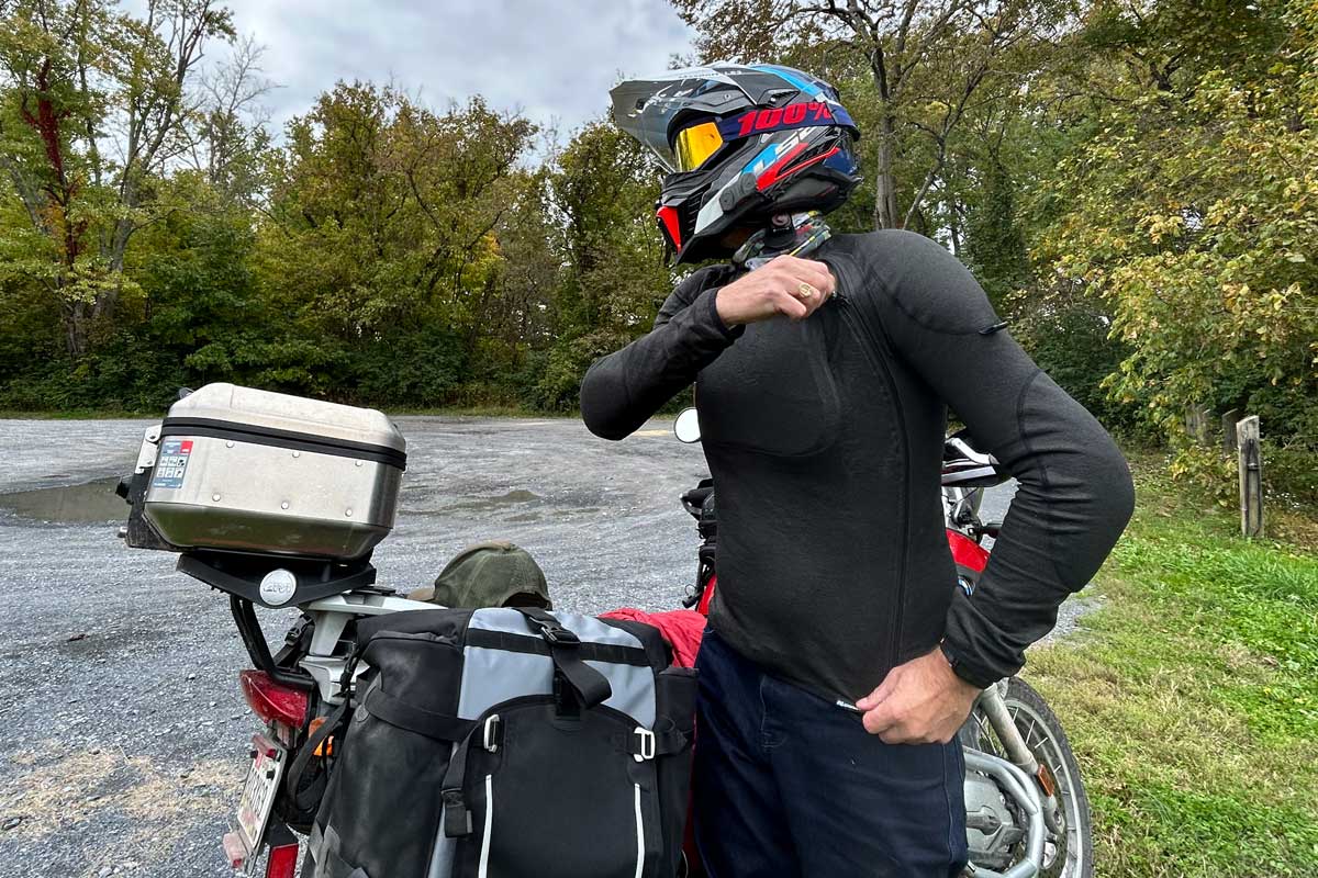 Adventure Spec Super Shirt Review zip