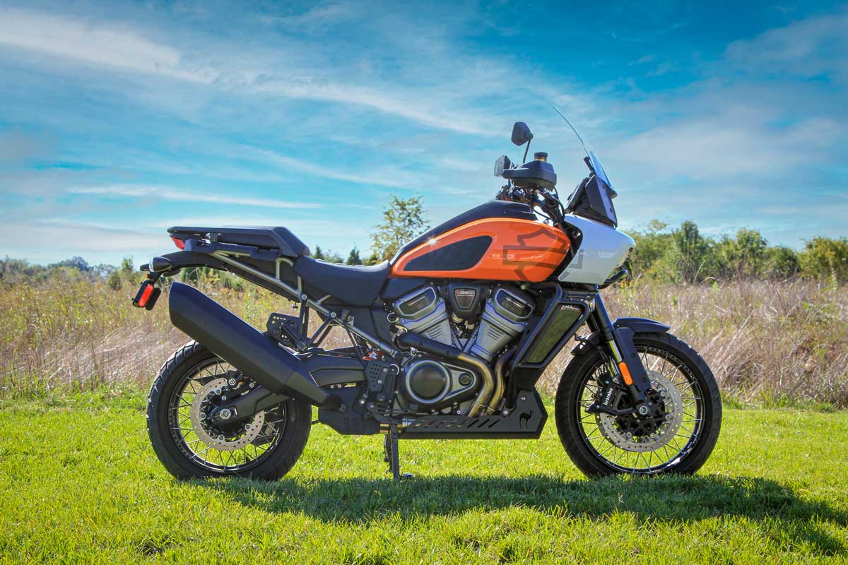 Camel ADV Gut Guard Pan America bike