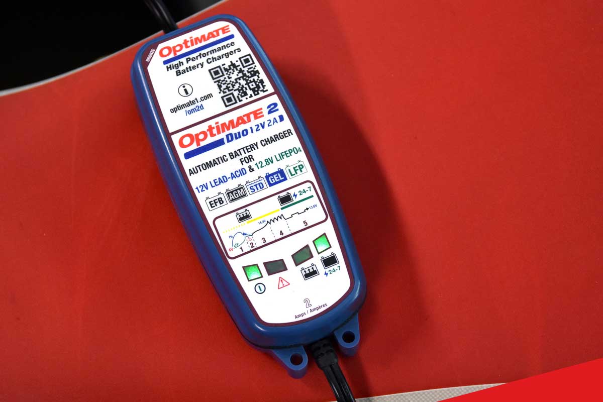 Optimate Duo Charger 1