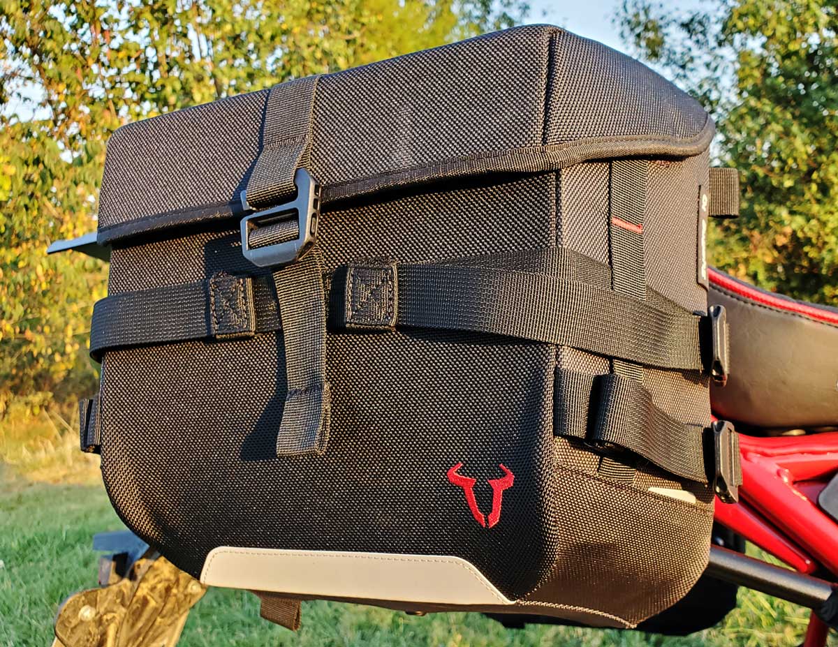 SW Motech SysBag Review Front