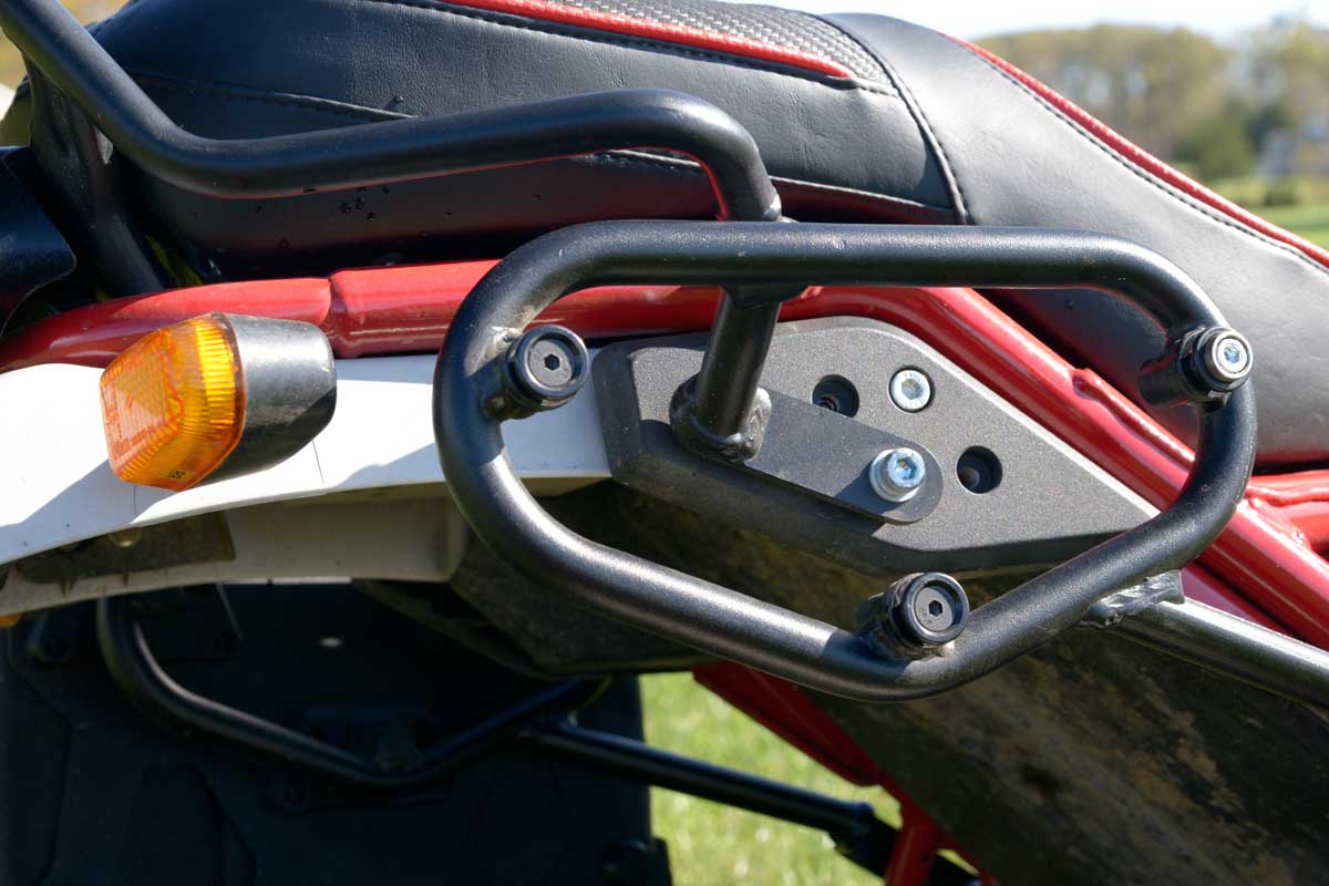 SW Motech SysBag Review Rack