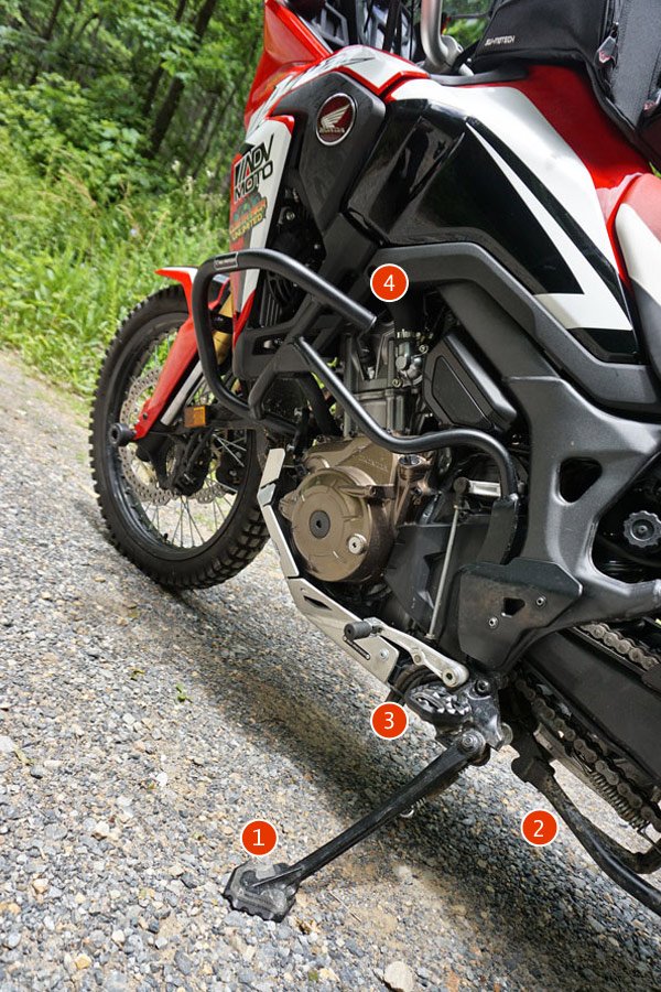 label twisted throttle africa twin upgrades review 4