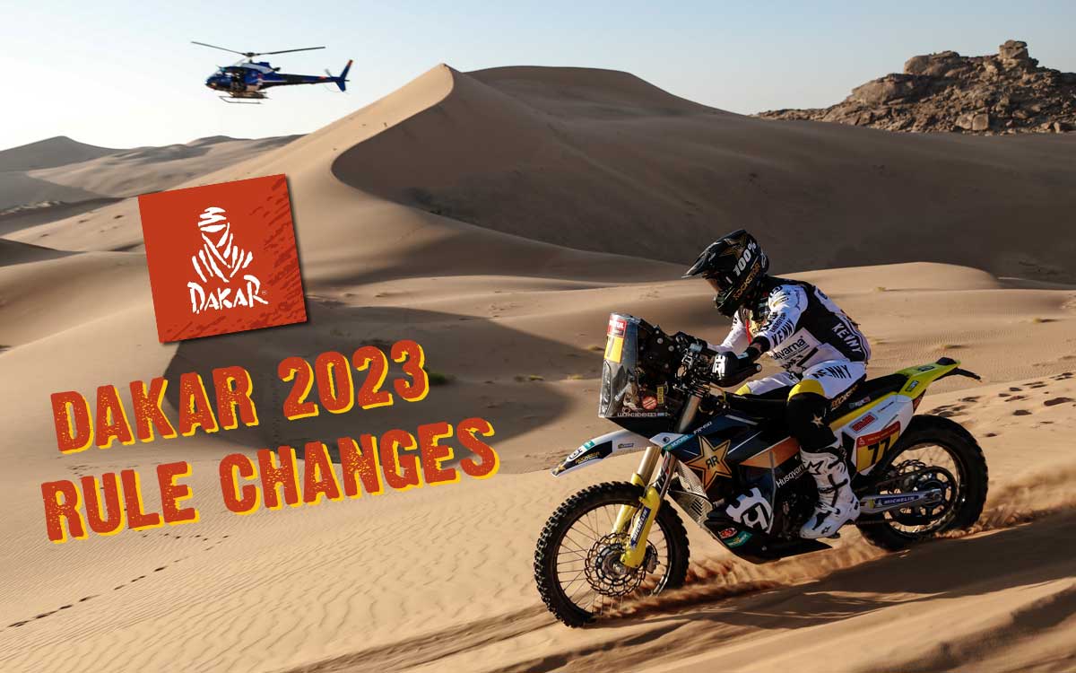 Dakar 2023 Rule Changes intro