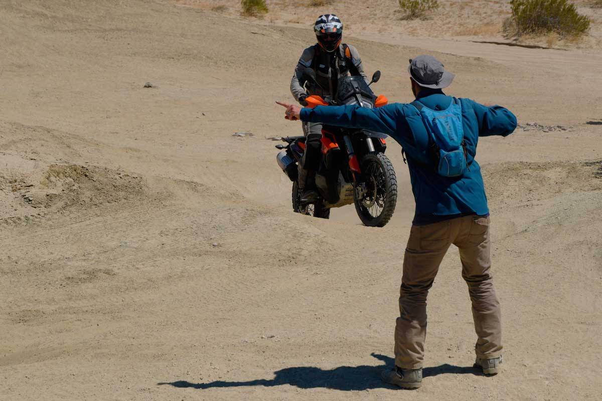 Desert ADV Training Dusty