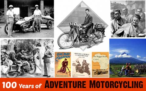 100 Years of Adventure Motorcycling intro