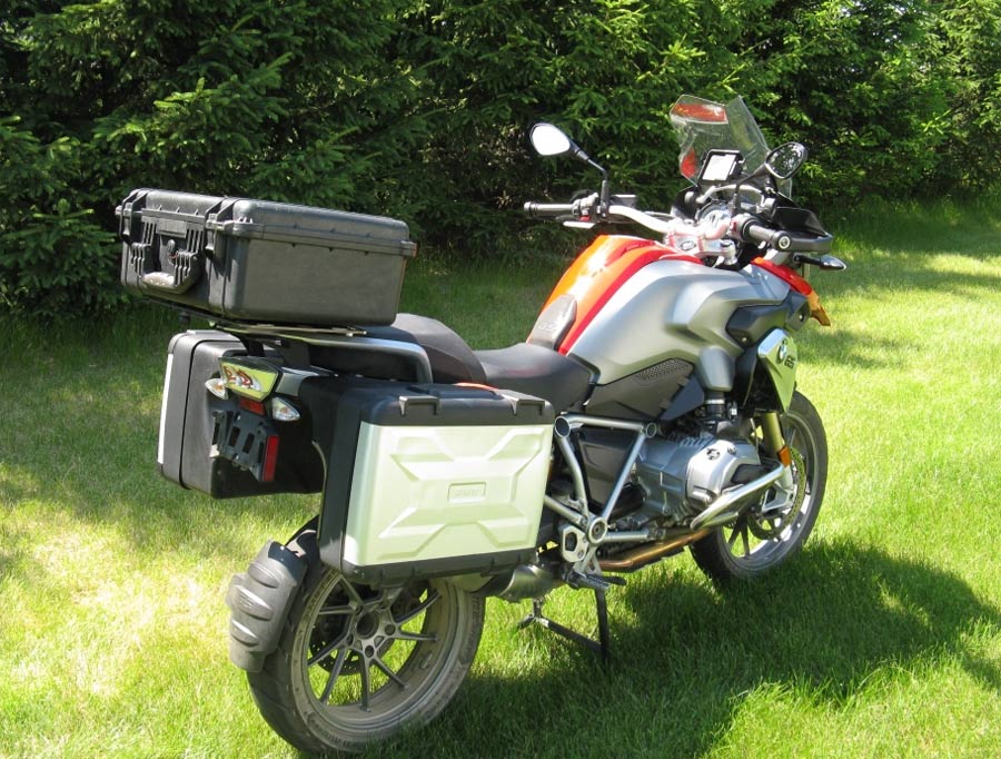 Back Road Equipment BMW 1200 GS slider rack