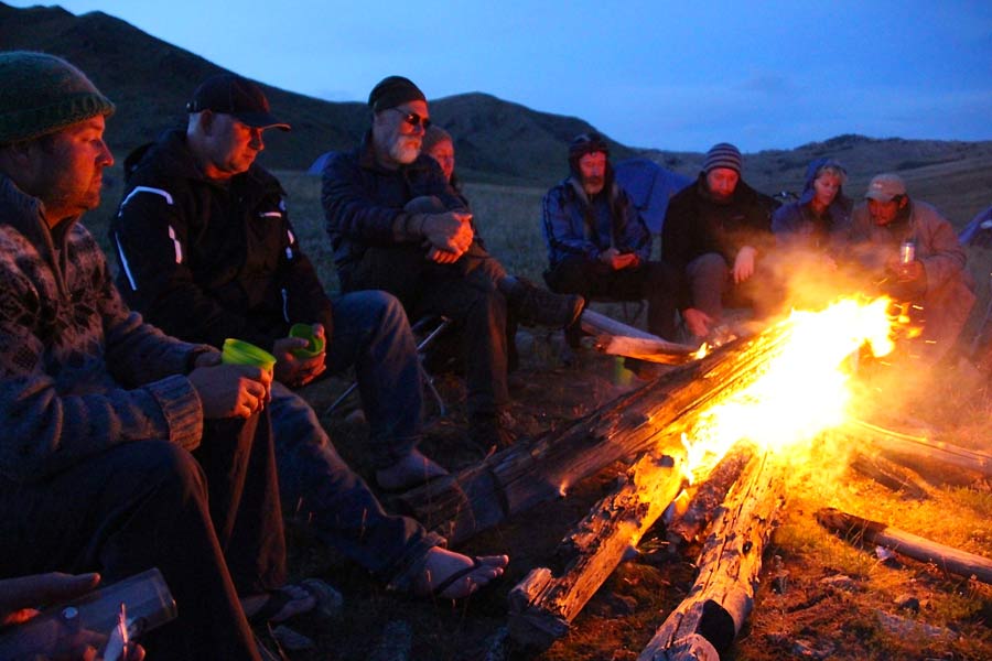 Around-a-Mongolian-campfire-