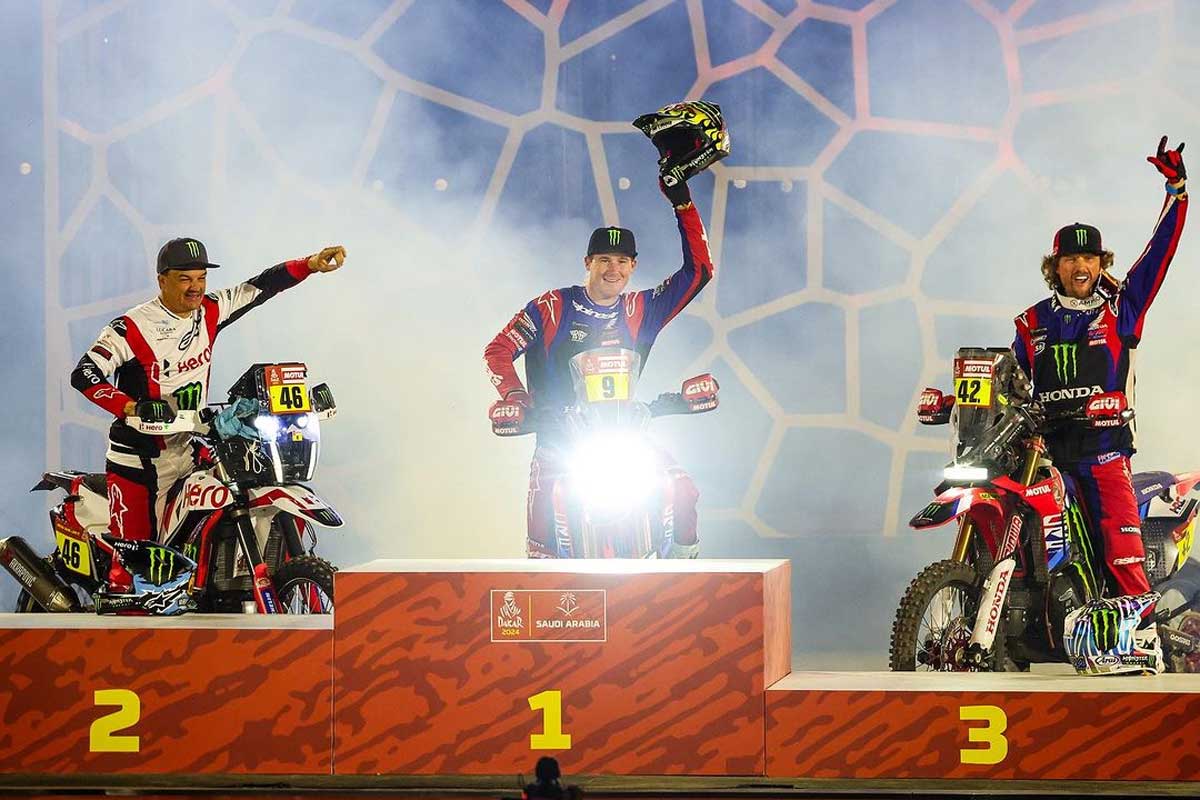 Dakar 2024 News podium