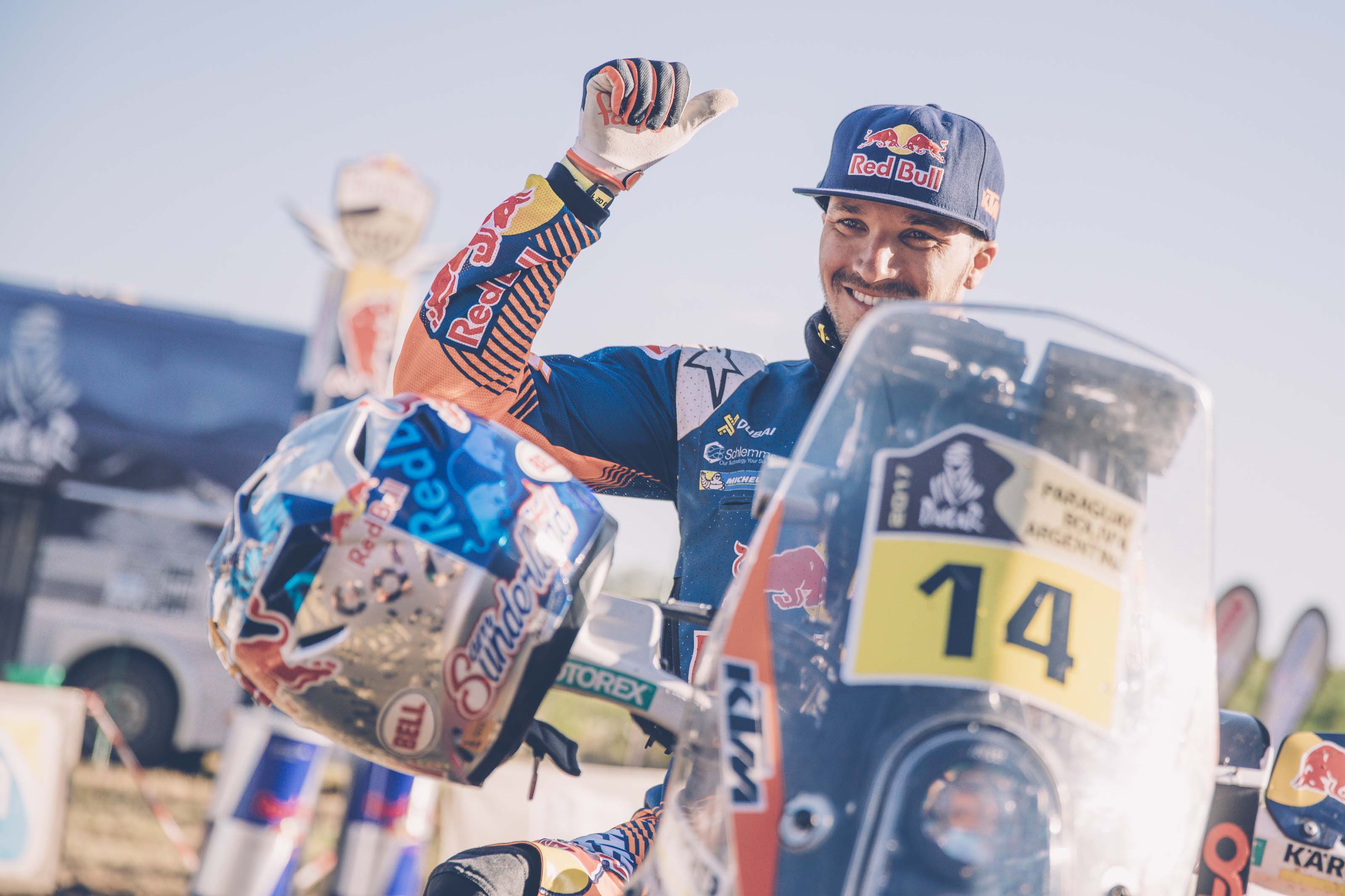 Sam Sunderland KTM Dakar Rally Red Bull 04