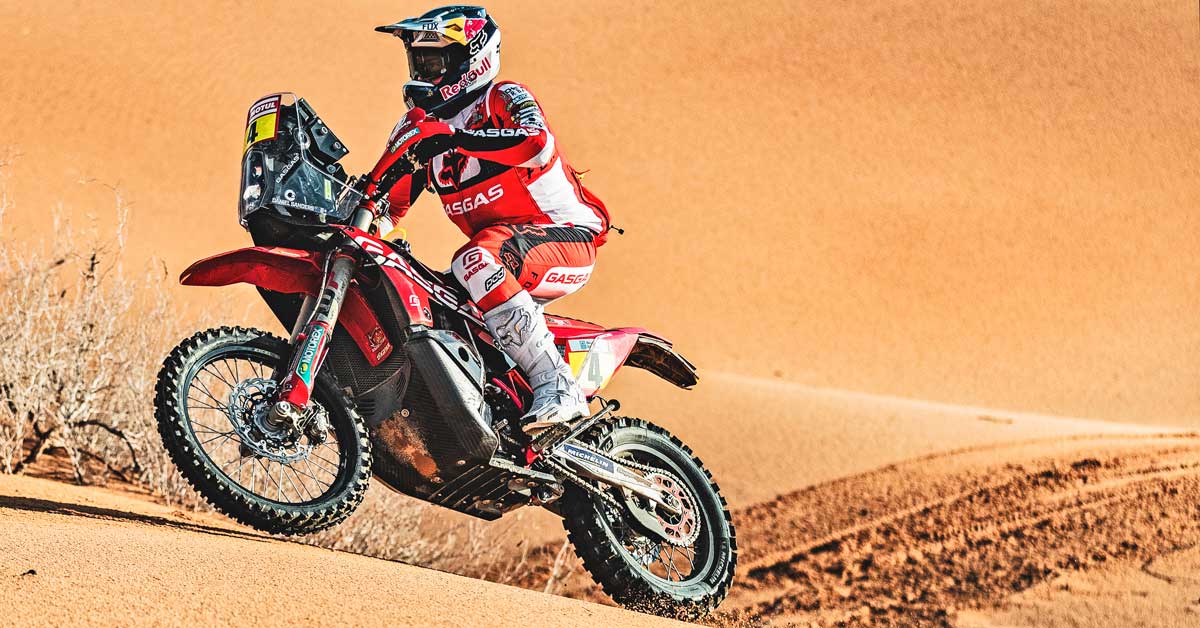Dakar22 SS1 Daniel Sanders GASGAS Factory Racing