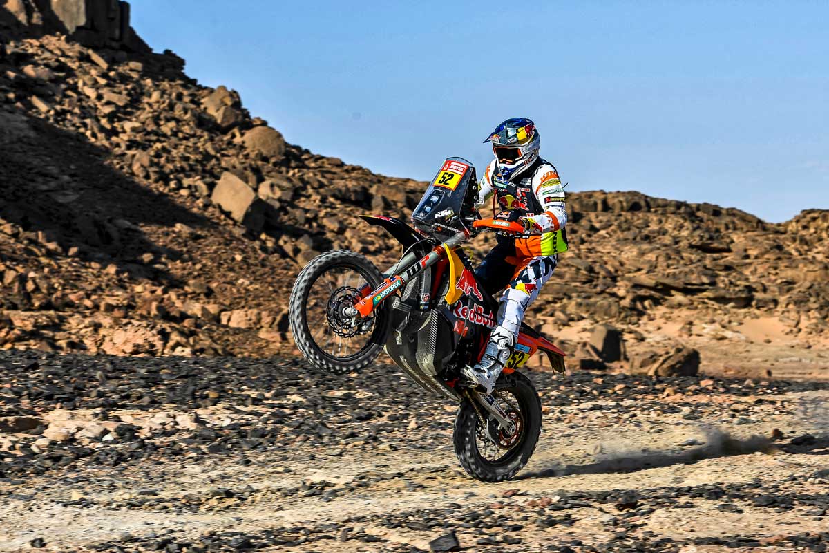 Dakar22 SS10 Matthias Walkner Red Bull KTM Factory Racing