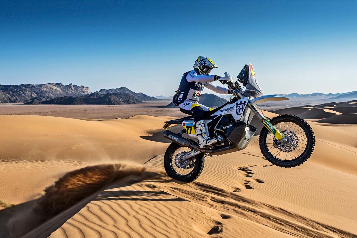 Dakar22 SS12 Luciano Benavides Husqvarna Factory Racing