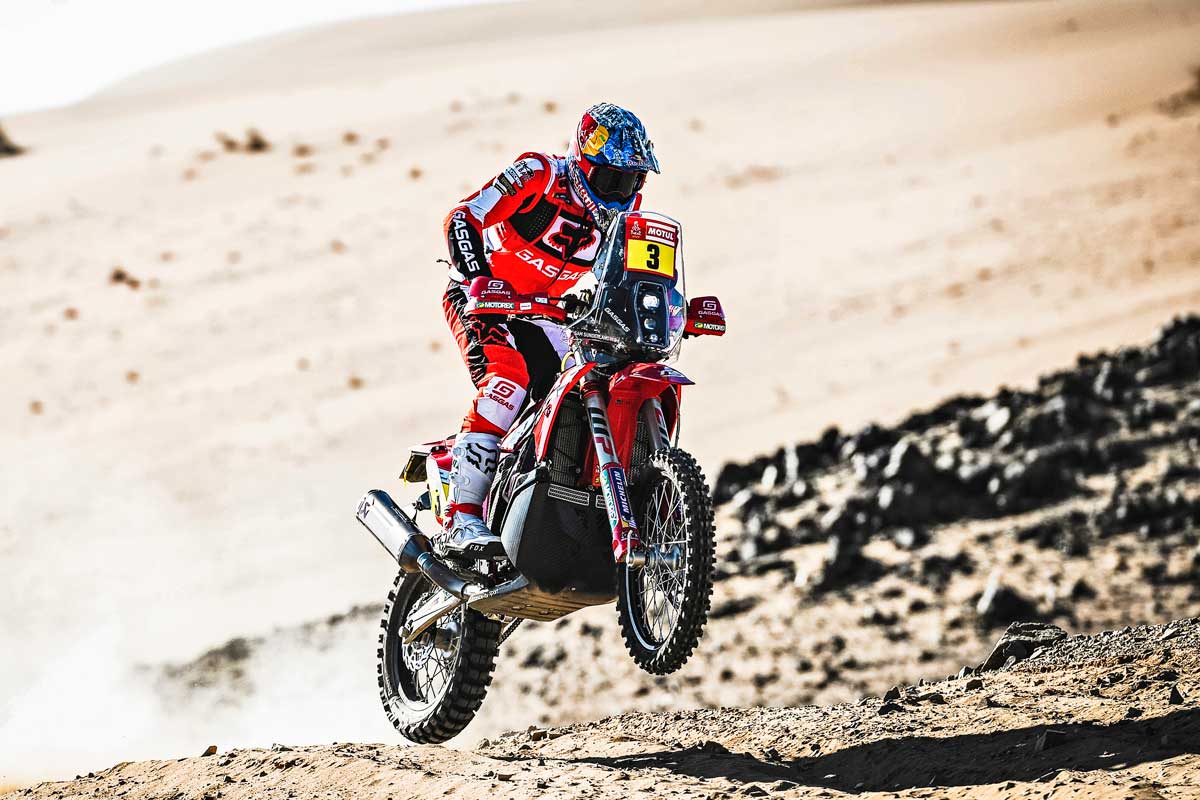 Dakar22 SS2 Sam Sunderland GASGAS Factory Racing