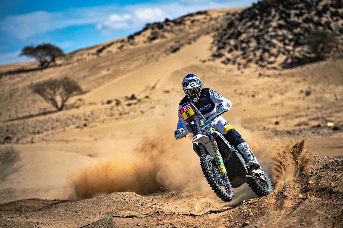 Dakar22 SS2 Skyler Howes Husqvarna Factory Racing