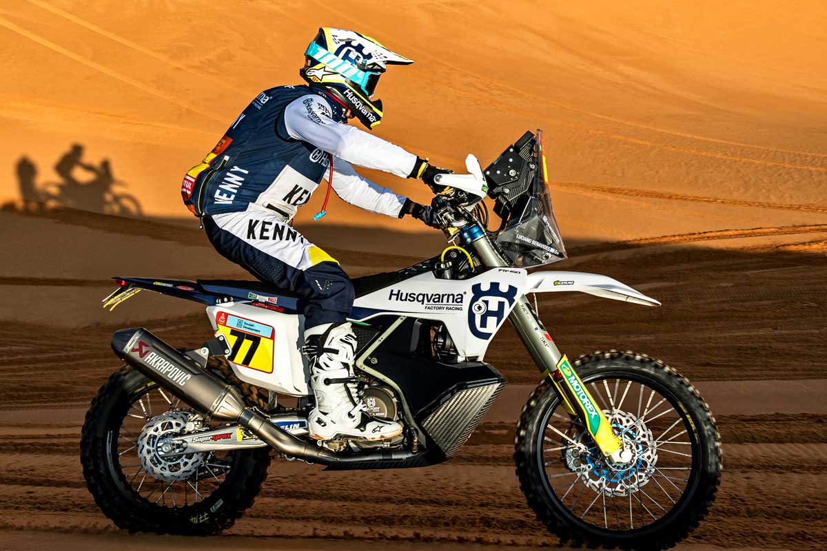 Dakar22 SS3 Luciano Benavides Husqvarna Factory Racing