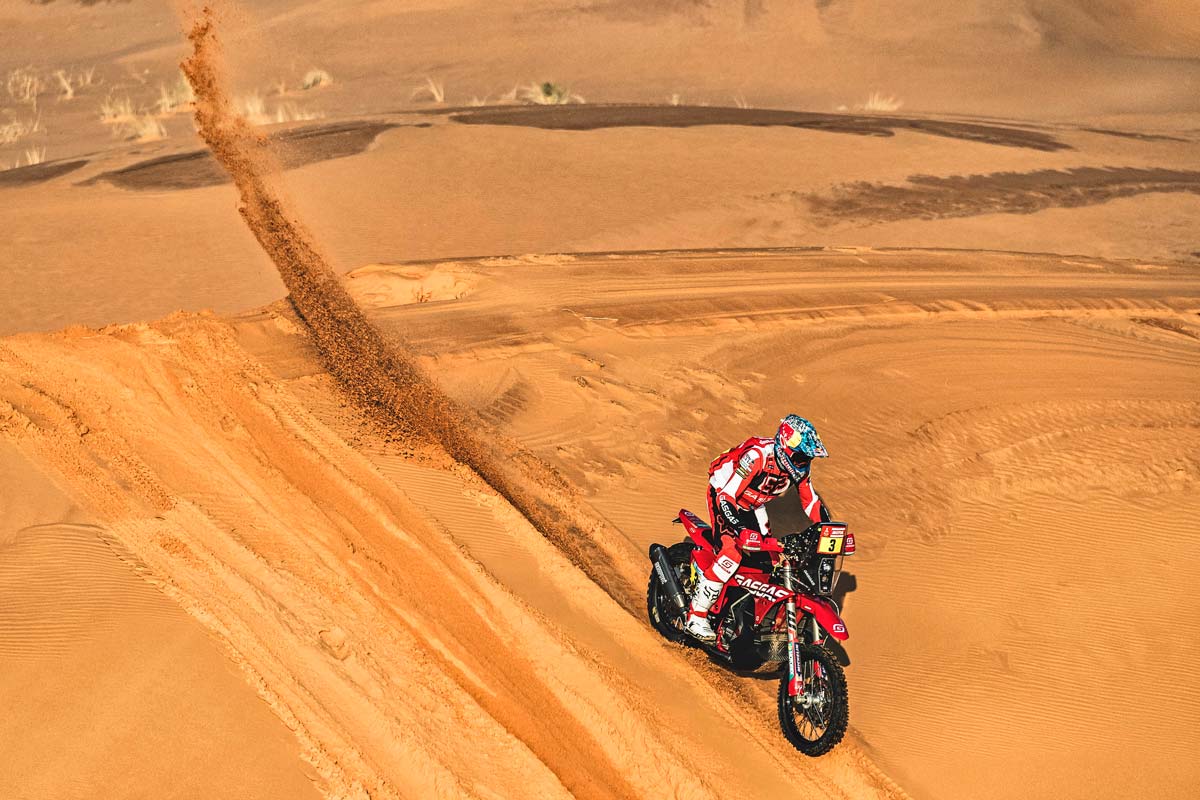 Dakar22 SS3 Sam Sunderland GASGAS Factory Racing