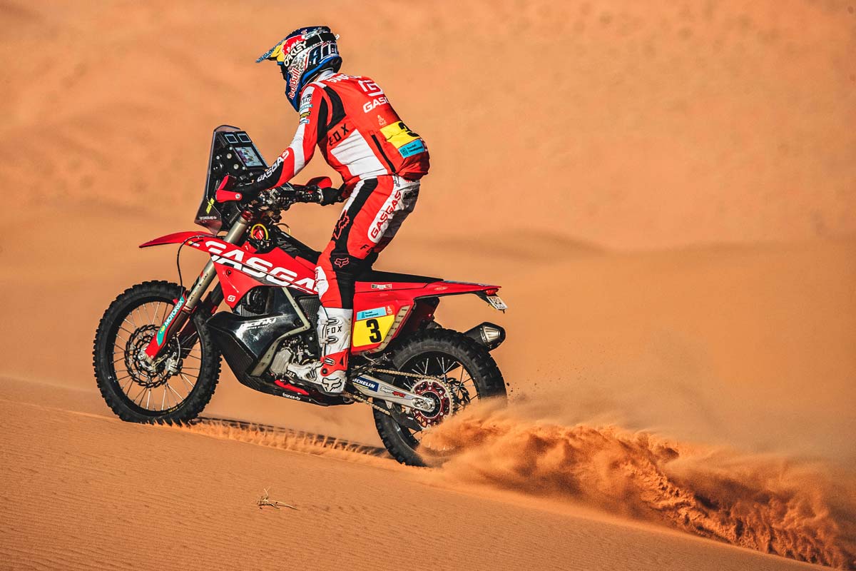 Dakar22 SS8 Sam Sunderland GASGAS Factory Racing