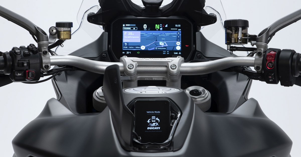2021 DUCATI MULTISTRADA V4 dash 2