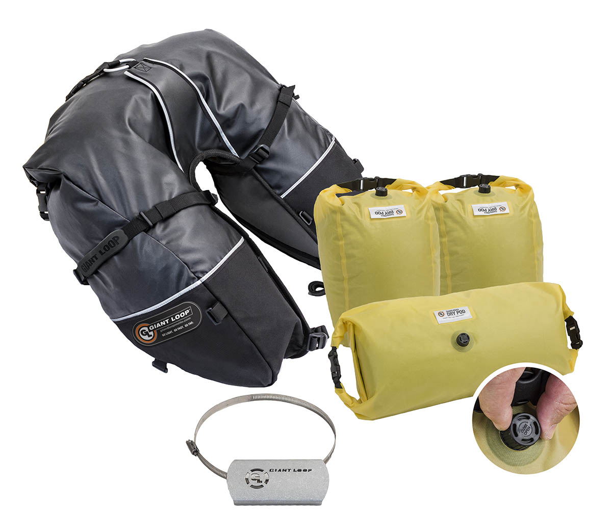 2021 GiantLoop Coyote Saddlebags accessories