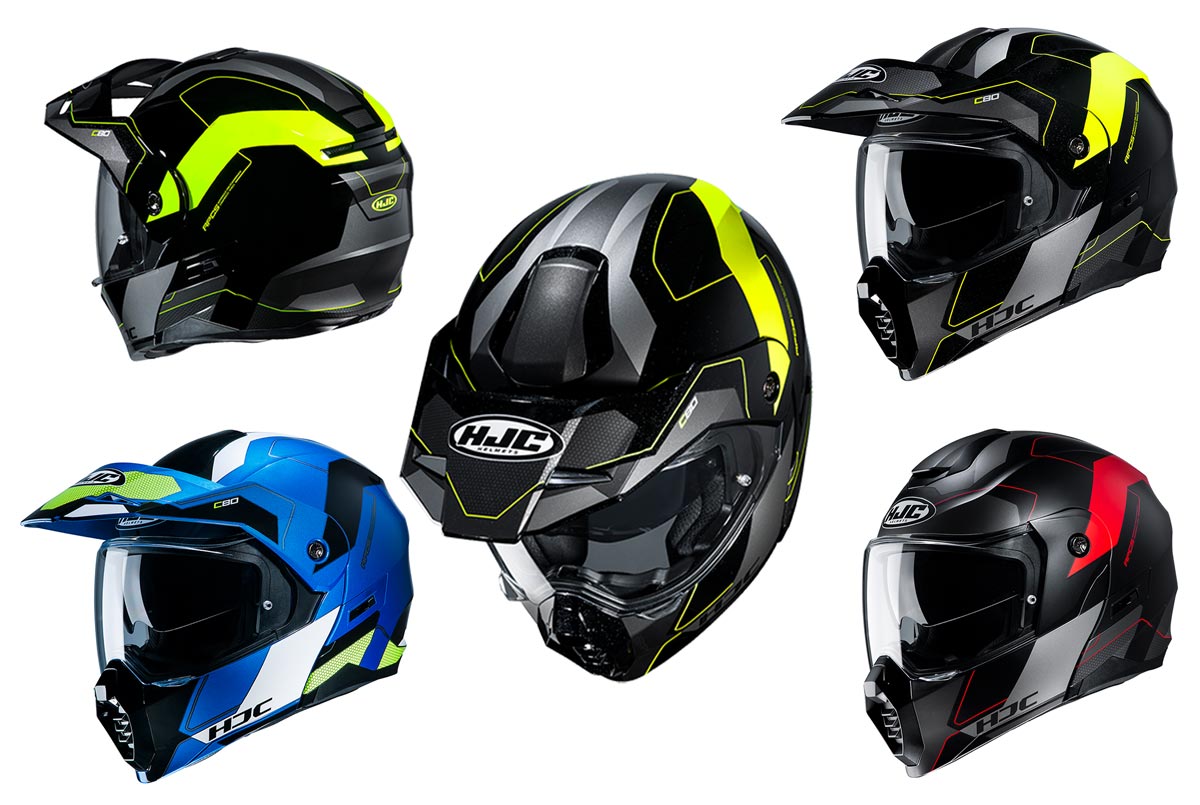 HJC C80 Modular Adventure Helmet ROX