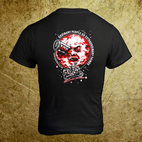 ADVMoto MoonShirt Blk Front