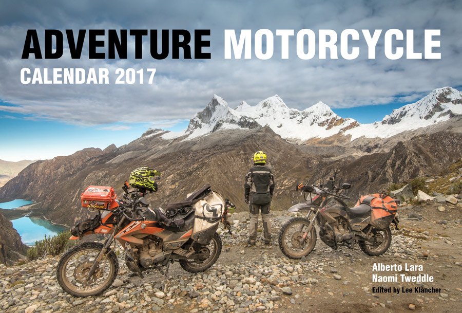 Adventure Motorcycle Calendar cover