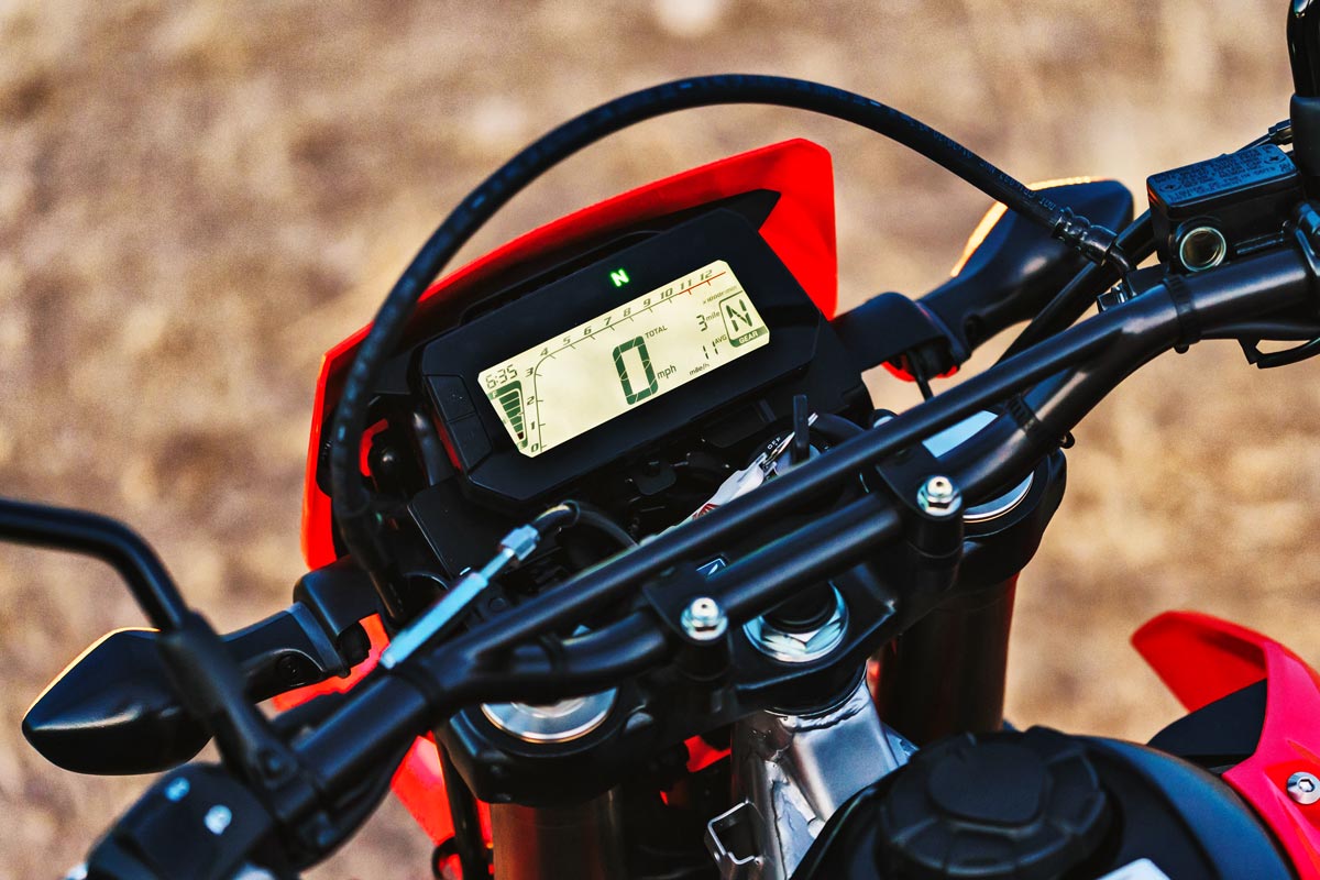 2021 Honda CRF300L Dash