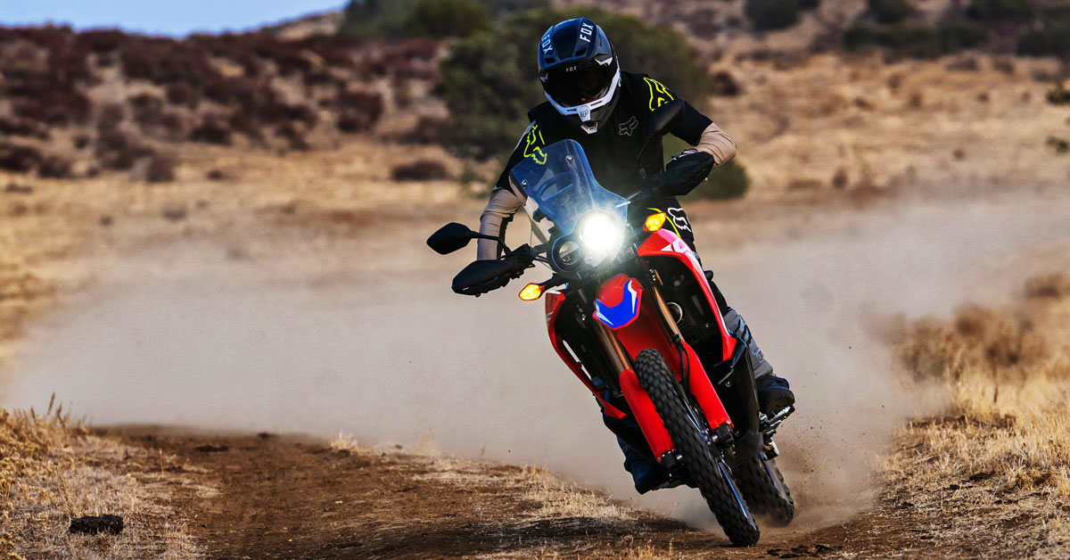 2021 Honda CRF300L Rally Action