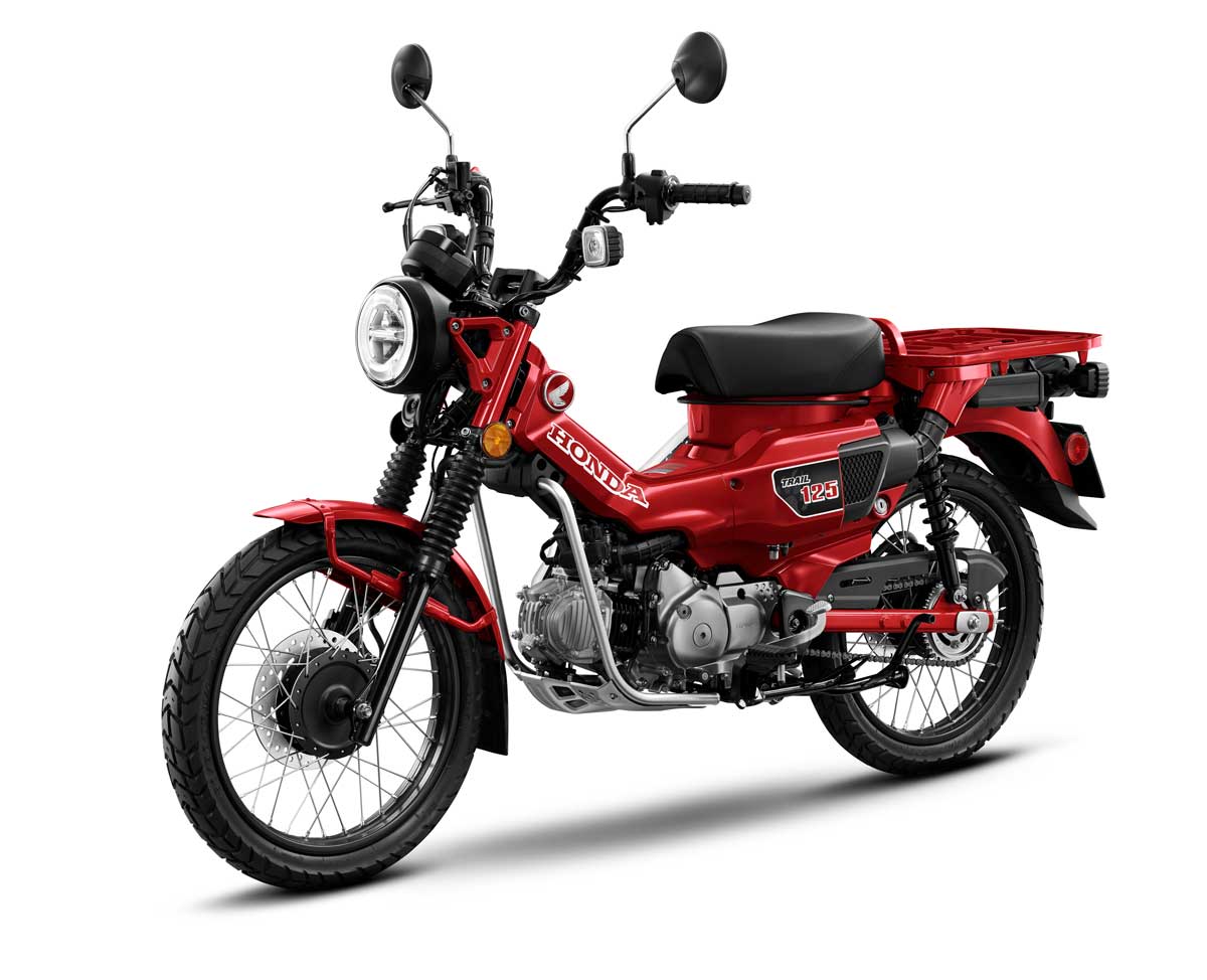 Honda 2021 trail 125 abs left