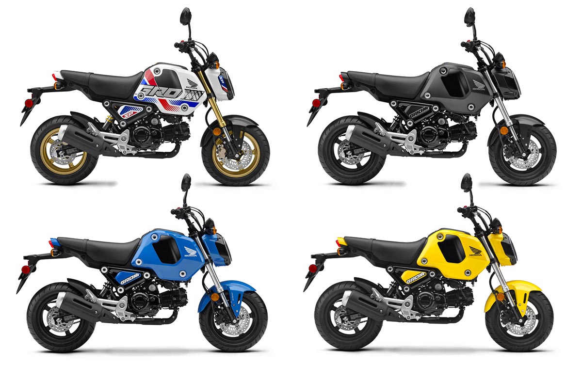 2022 Honda Grom Colors