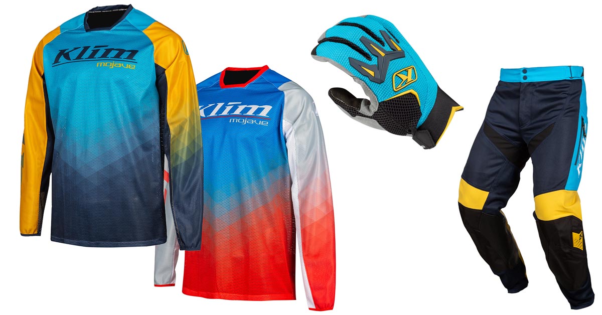 KLIM 2021 Mojave Off Road New Colors Jerseys Gloves