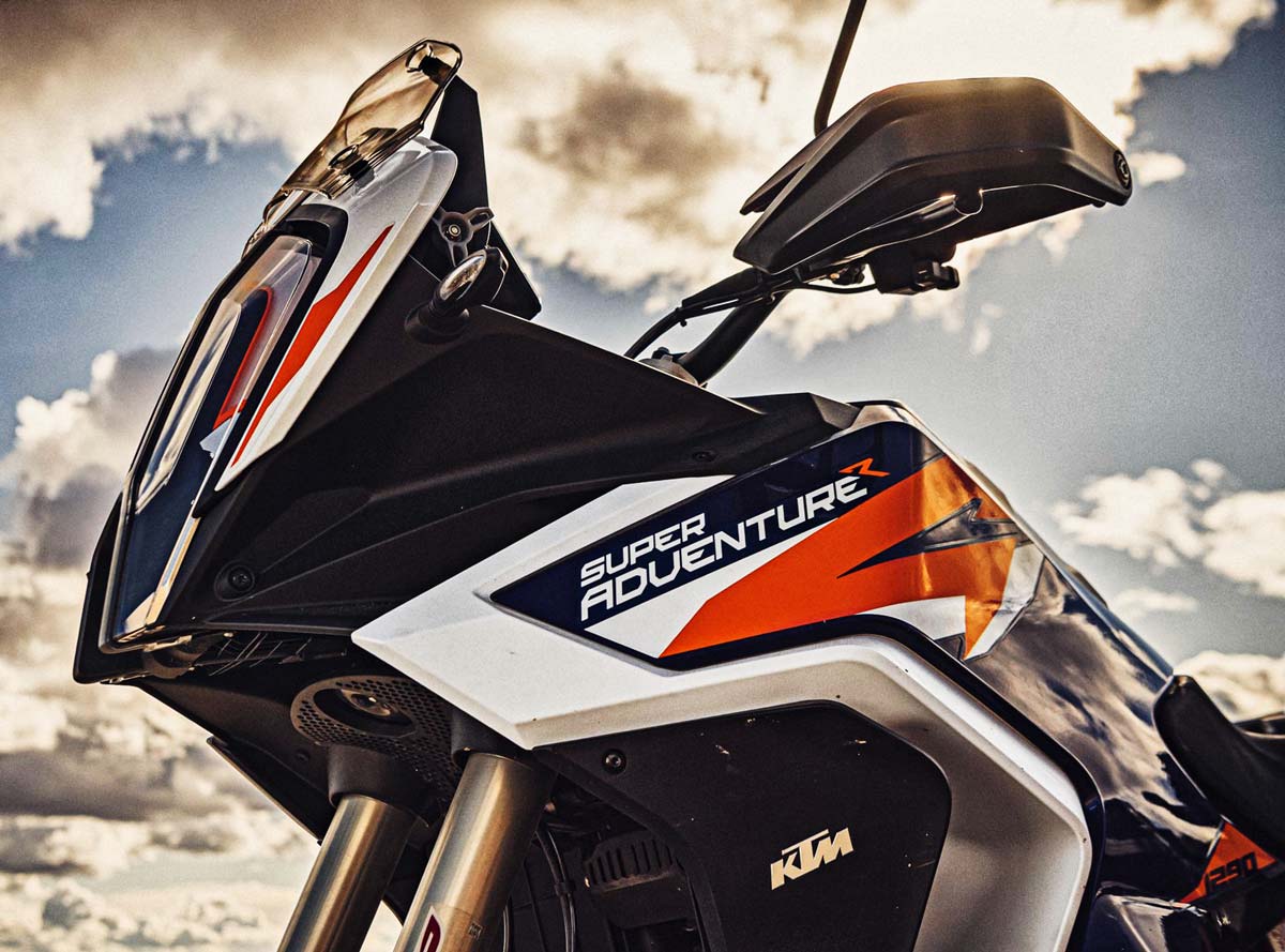 2021 KTM 1290 SUPER ADVENTURE R upperfairing