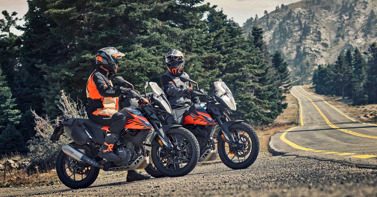 2022 KTM 390 ADVENTURE on Road