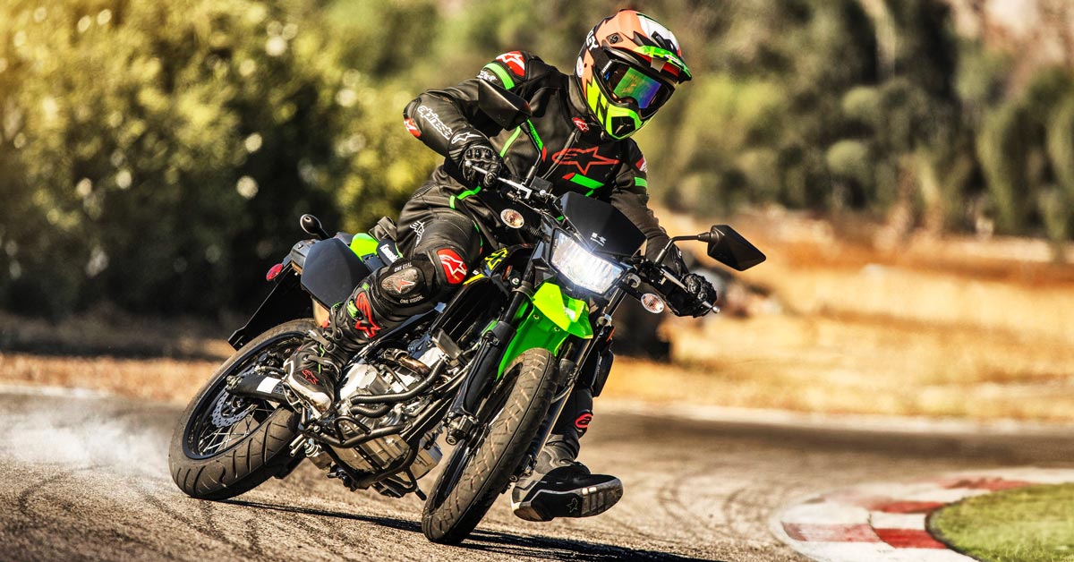 Kawasaki 2021 KLX300SM Track2