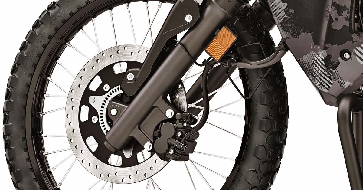 2022 KLR650 Kawasaki ABS