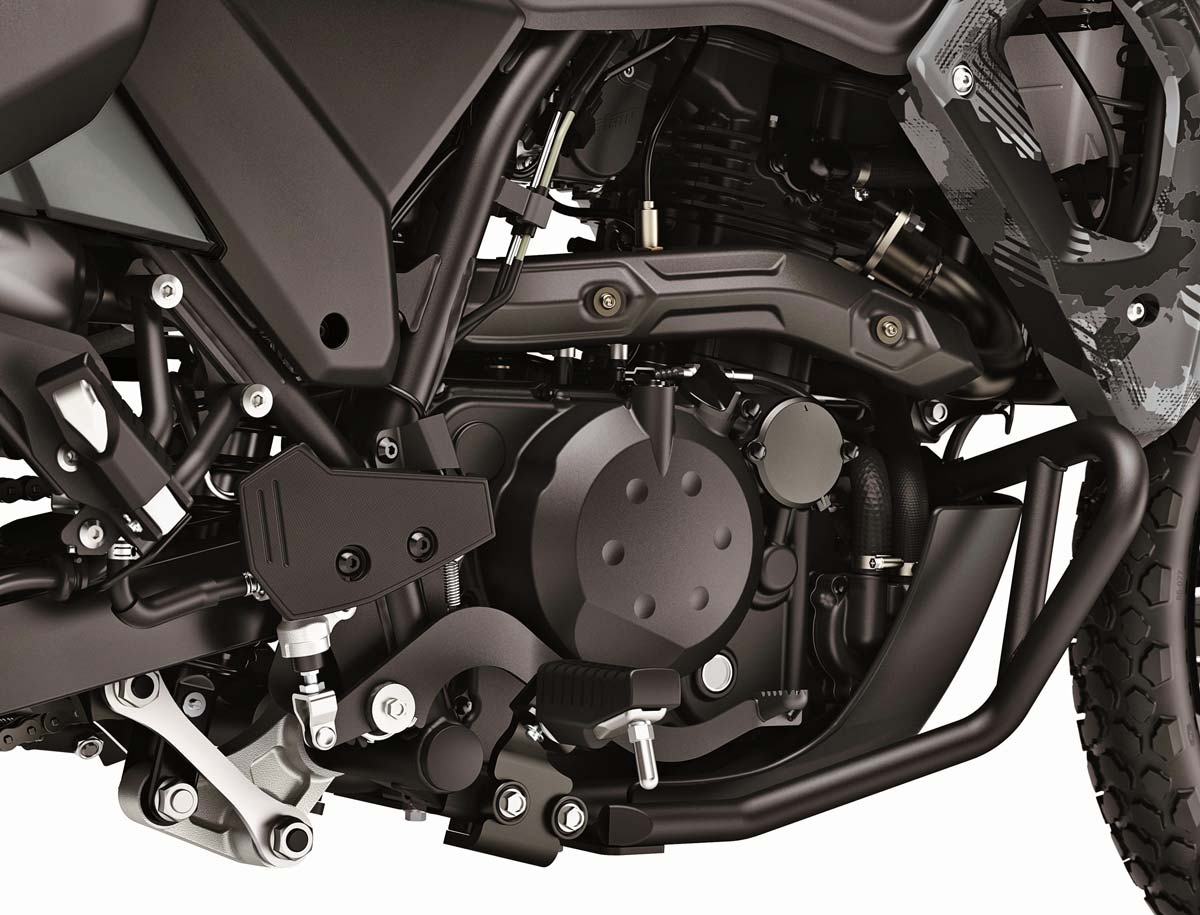 2022 KLR650 Kawasaki Engine