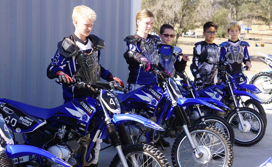 kids riding wrenching camp 2