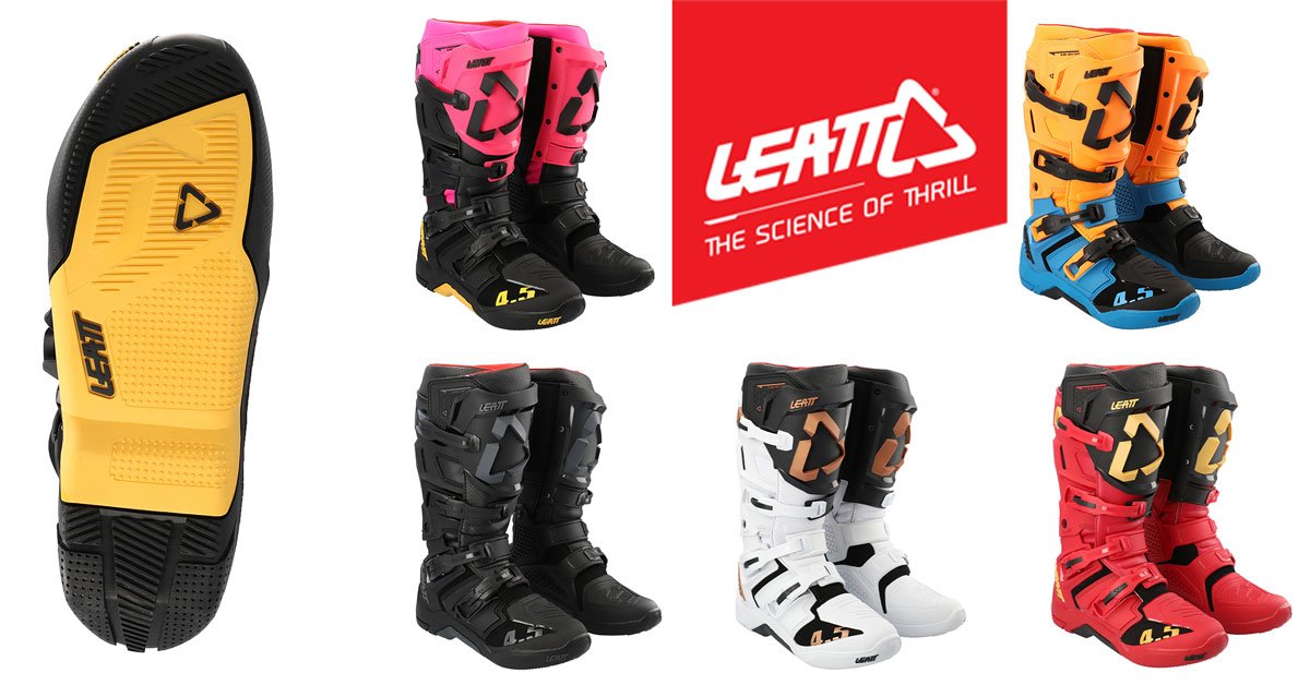 Leatt 45 Boots MX Colors